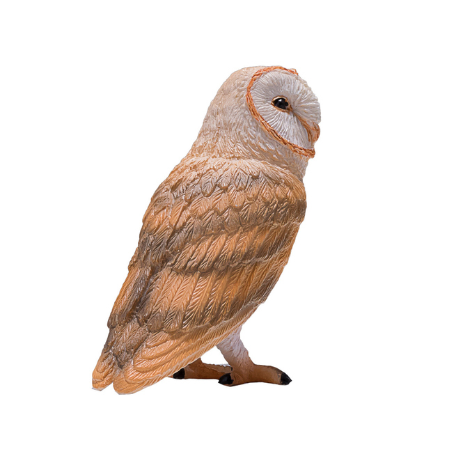 Besttoy - Schleiereule - sitzend - Spielfigur