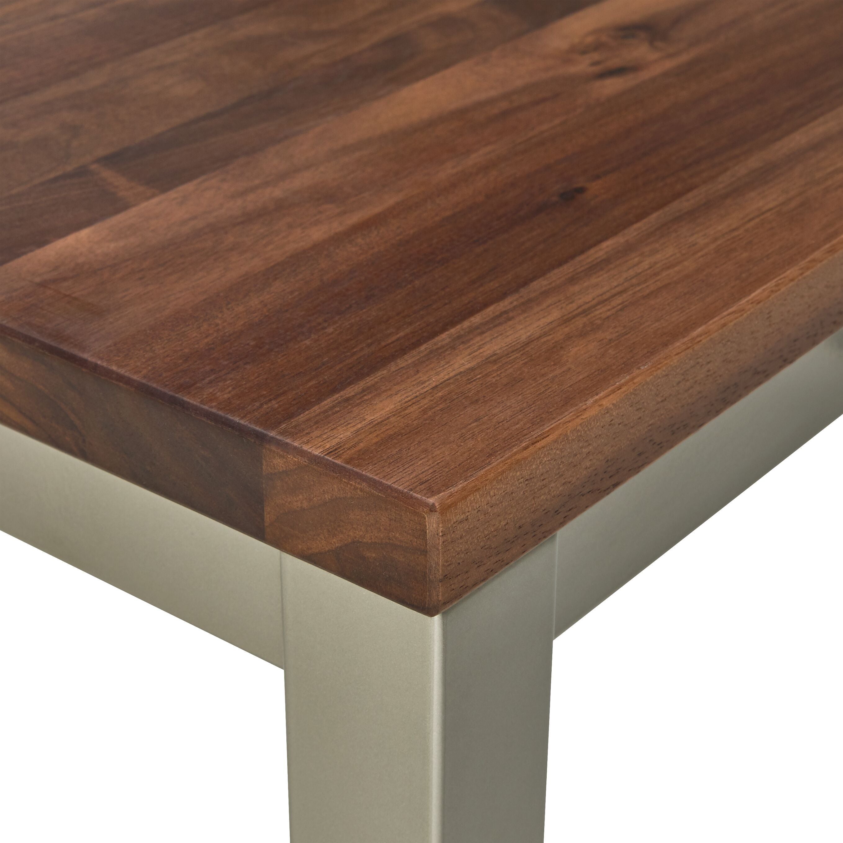 ALEXIS II Tisch - Nussbaum / B: 80.0 cm x T: 80.0 cm x H: 75.0 cm