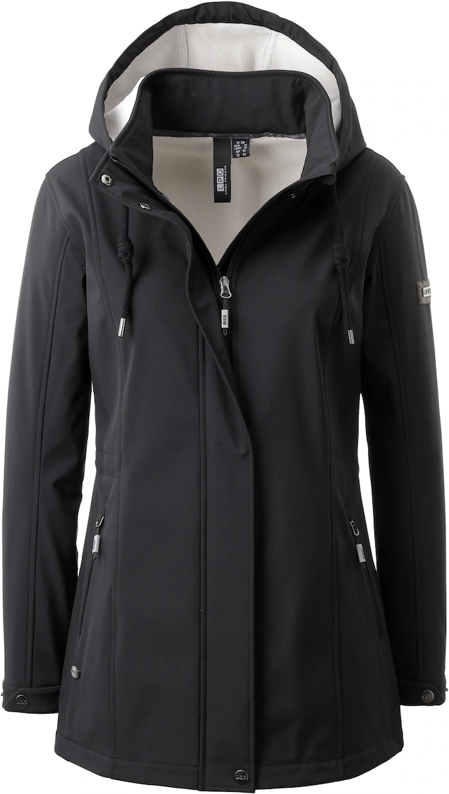DEPROC Active Softshelljacke »WILKIE PEAK WOMEN« mit abnehmbarer Kapuze