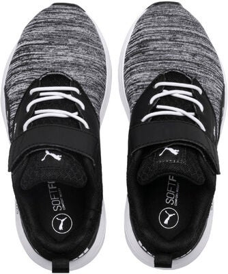 Puma Comet V PS Sneaker, White/Black