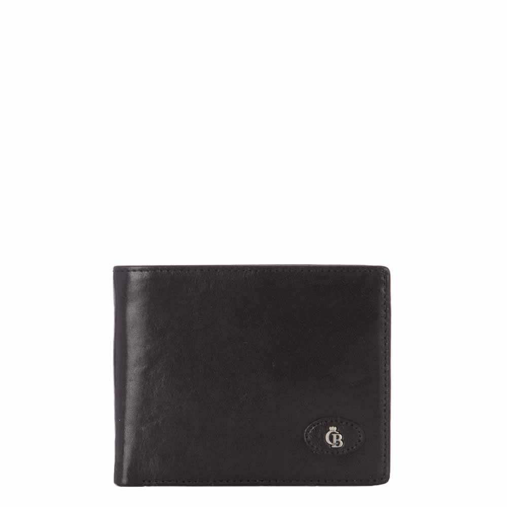 Castelijn & Beerens Gaucho Billfold met Binnenrits zwart