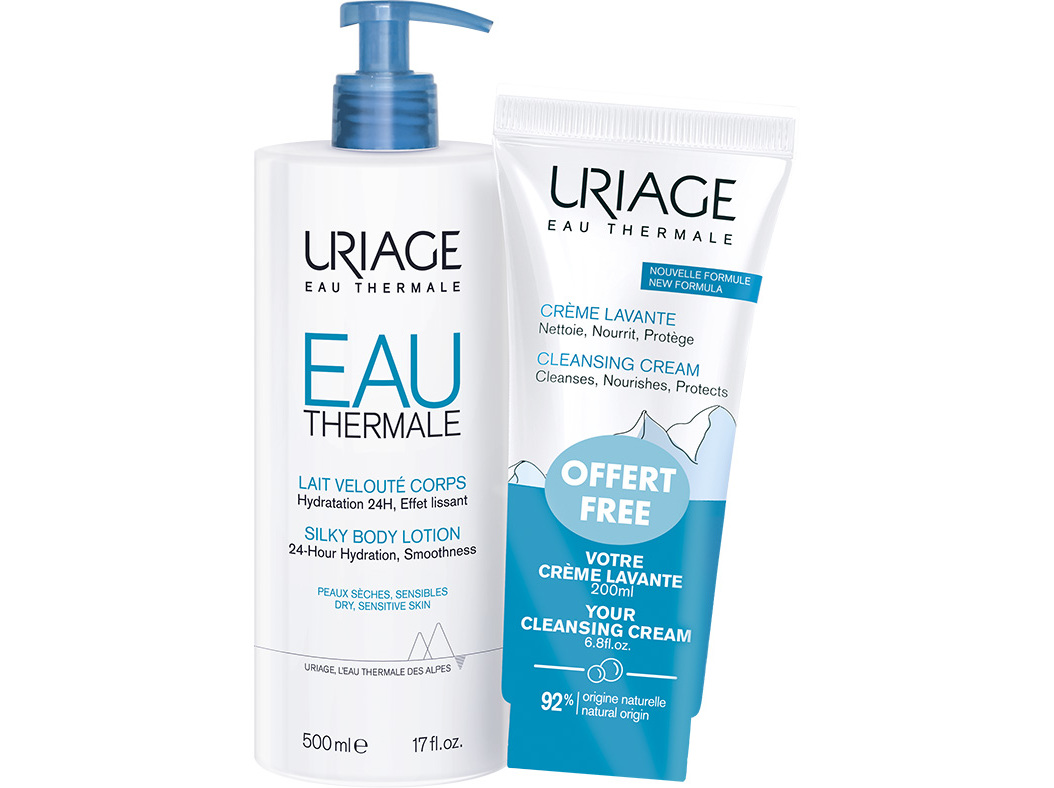 LEITE URIAGE CORPO HIDRATANTE 500ML  LAVANT200ML