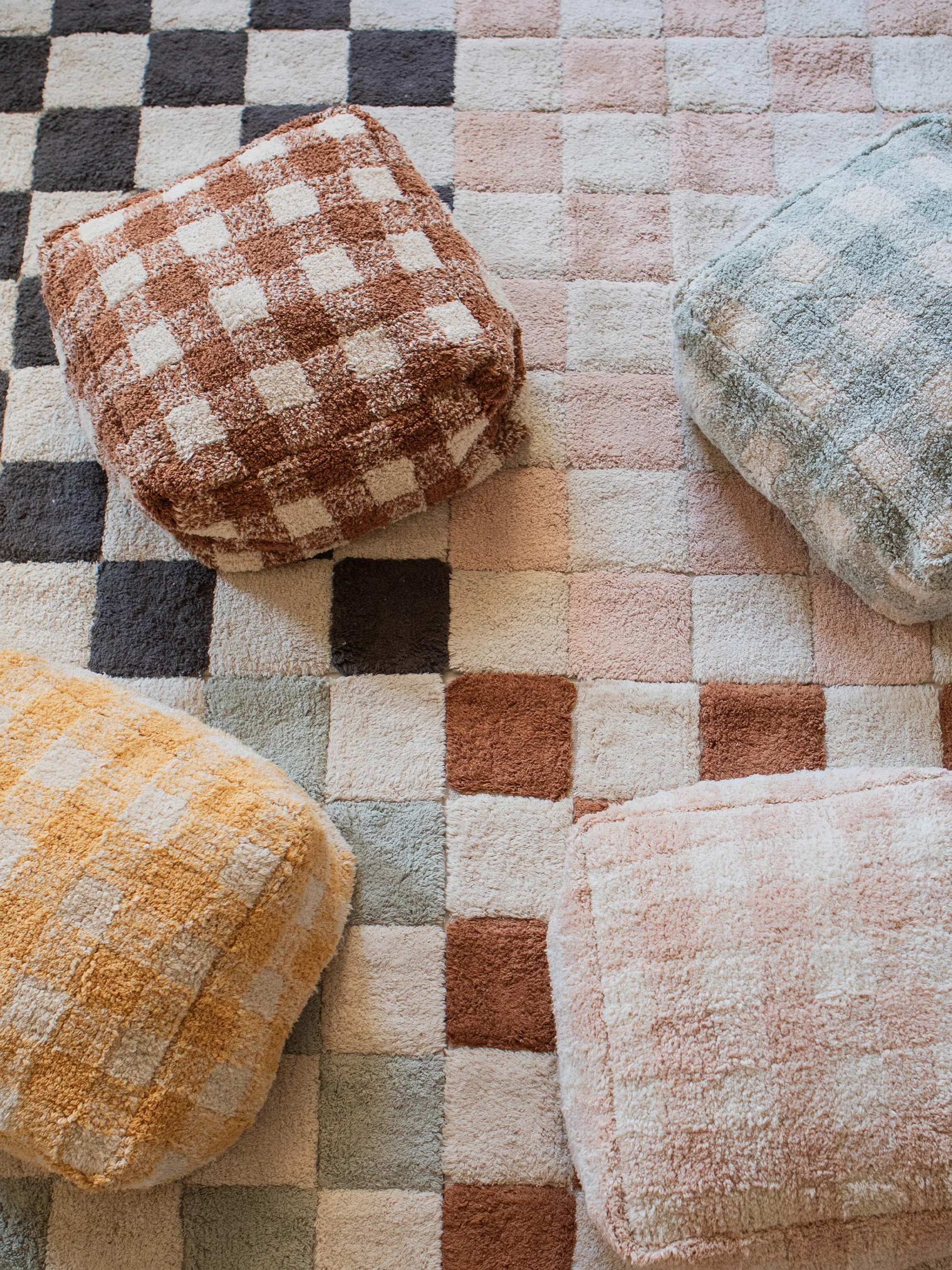 Wasbaar kindervloerkleed Kitchen Tiles, in verschillende formaten