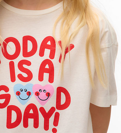 Vero Moda Girl T-Shirt - VmFeel - Snow White/Heute ist ein guter