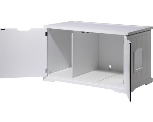 Kattenkast Mohrle XL 95x54x57,5 cm wit