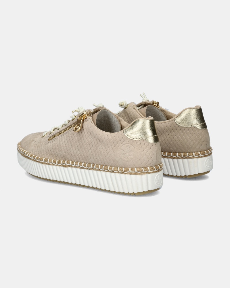 Rieker Lage sneakers  - beige