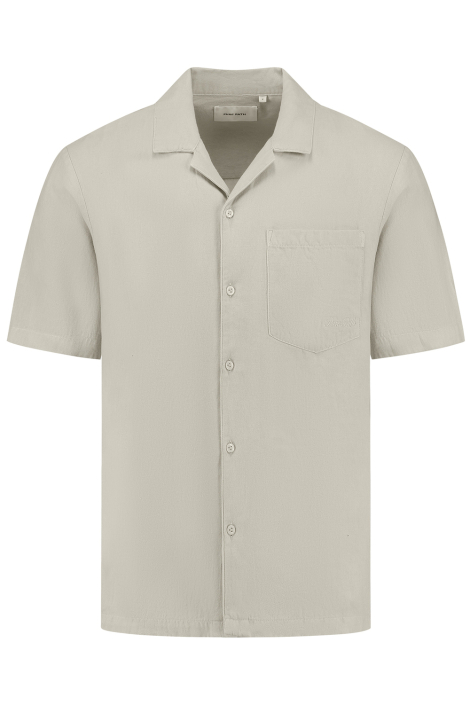 Pure Path beige heren overhemd