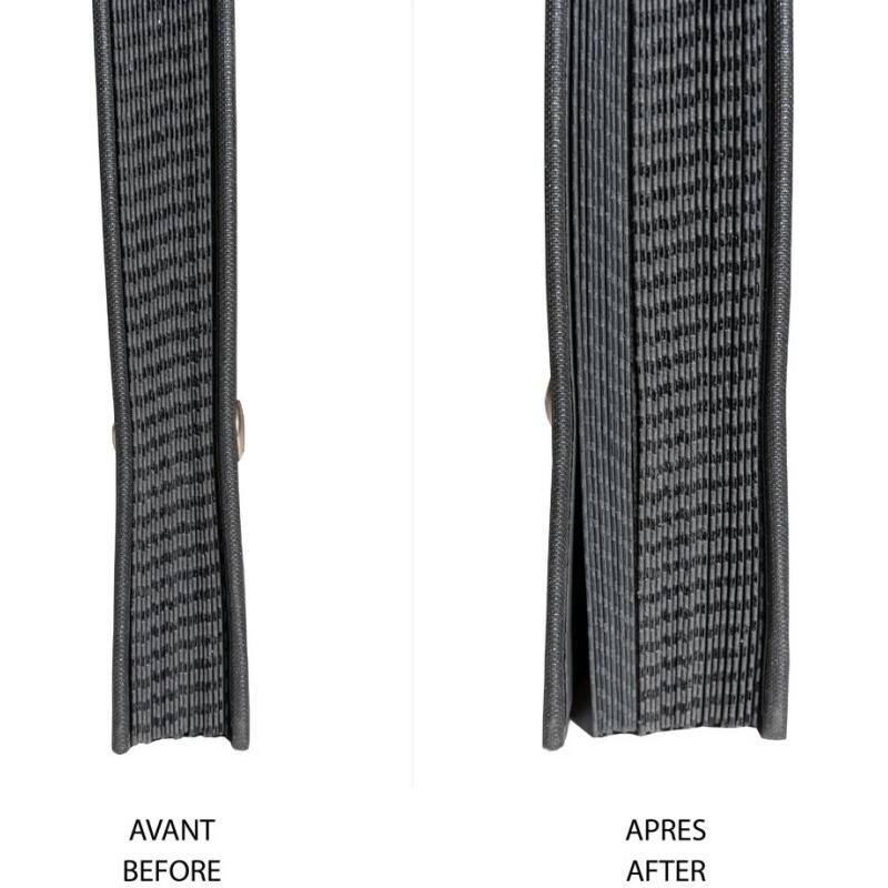 Sachet de 10 Recharges pour album à vis pages noires - 29x37 cm - Noir