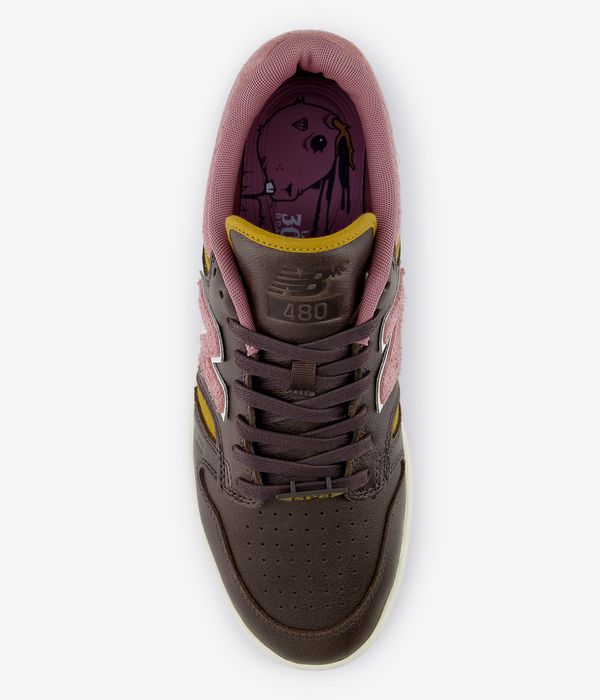New Balance Numeric 480 Schuh (brown pink)