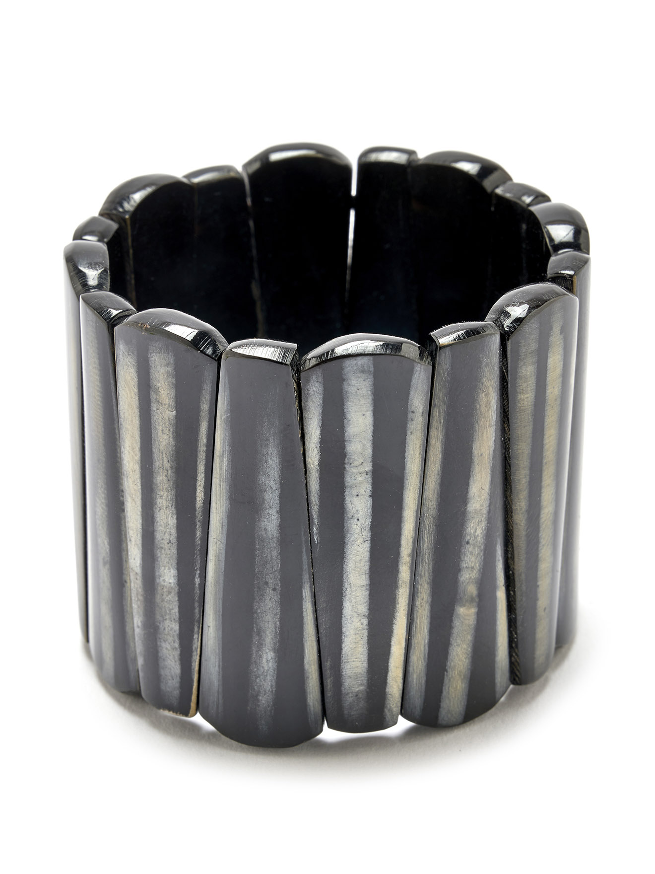 Bracelet élastiqué en corne
