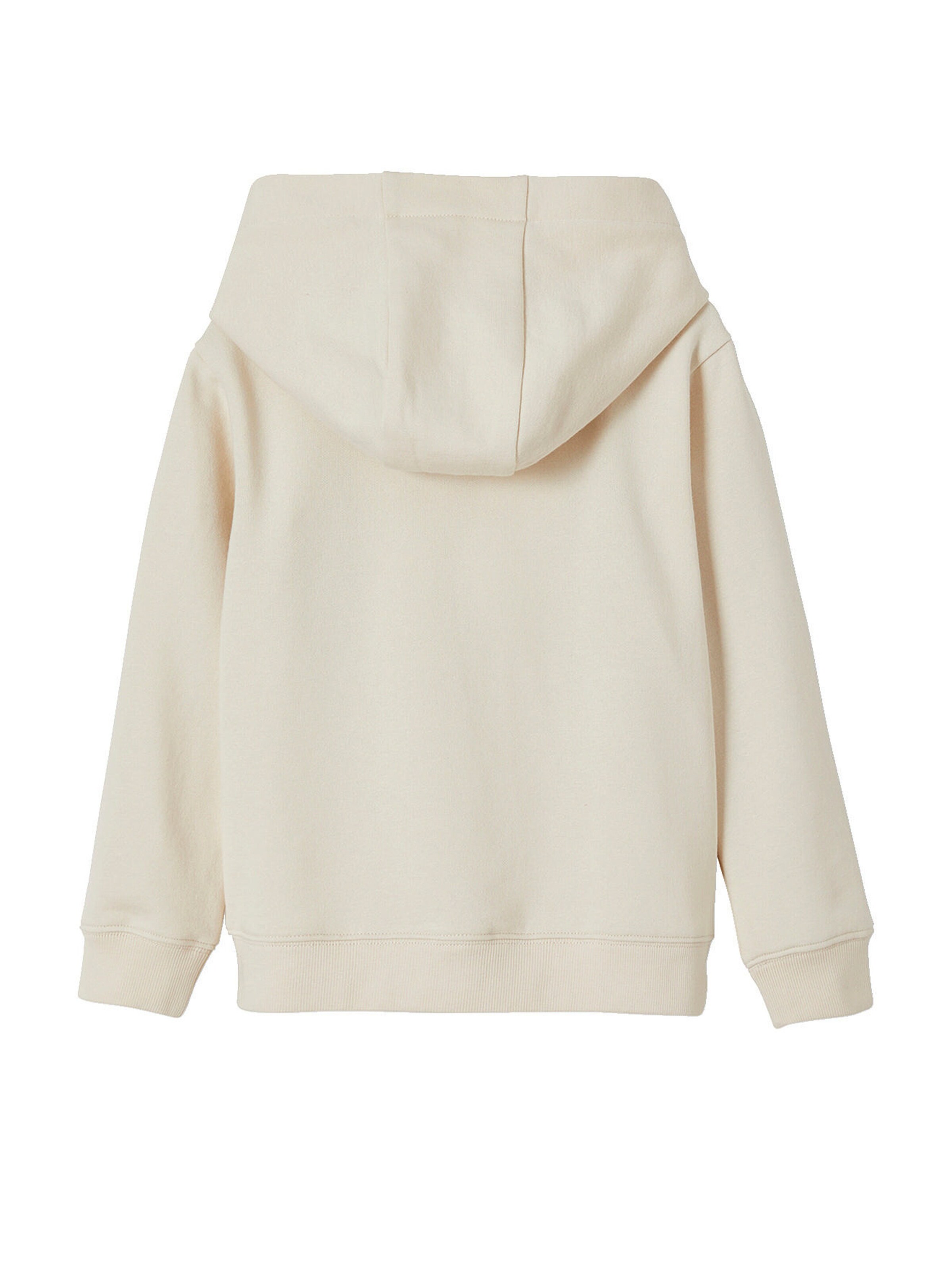 Vertbaudet Jungen Kapuzensweatjacke COOL KIDS CLUB beige meliert
