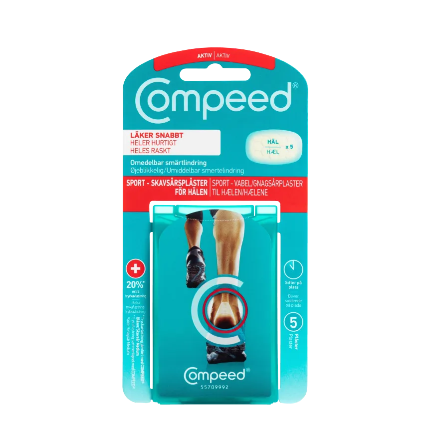 Compeed Compeed Sport Gnagsårplaster Hæl