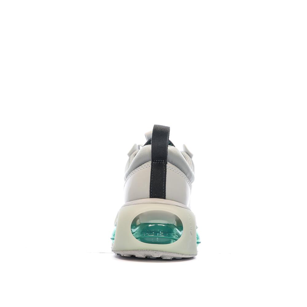 Nike Baskets Grises/Verte Garçon Nike Air Max 2021