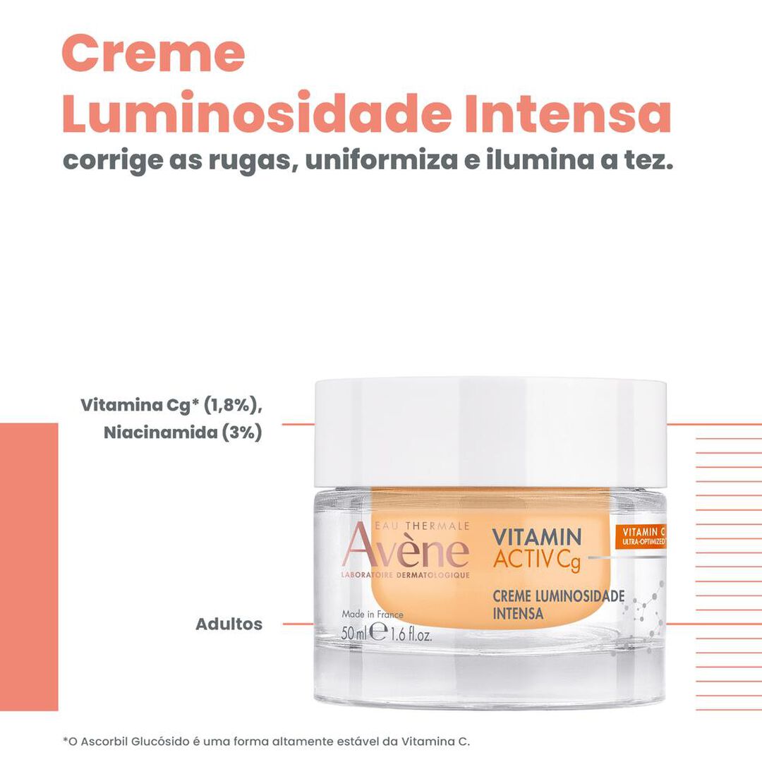 AVENE  Vitamin Activ CG Creme Antienvelhecimento - Recarga - 50ml
