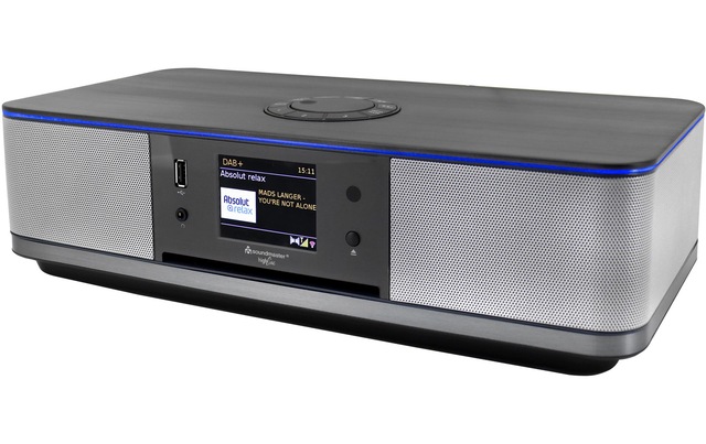 Soundmaster Digitalradio (DAB+) »ICD2023SW Silber« (WLAN Digitalradio (DAB+) | FM-Tuner | Internetradio )