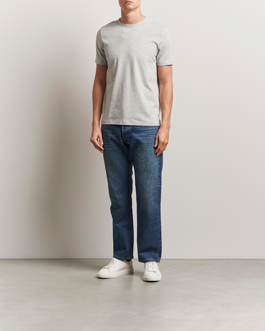A Day's March Heavyweight T-Shirt Grey Melange