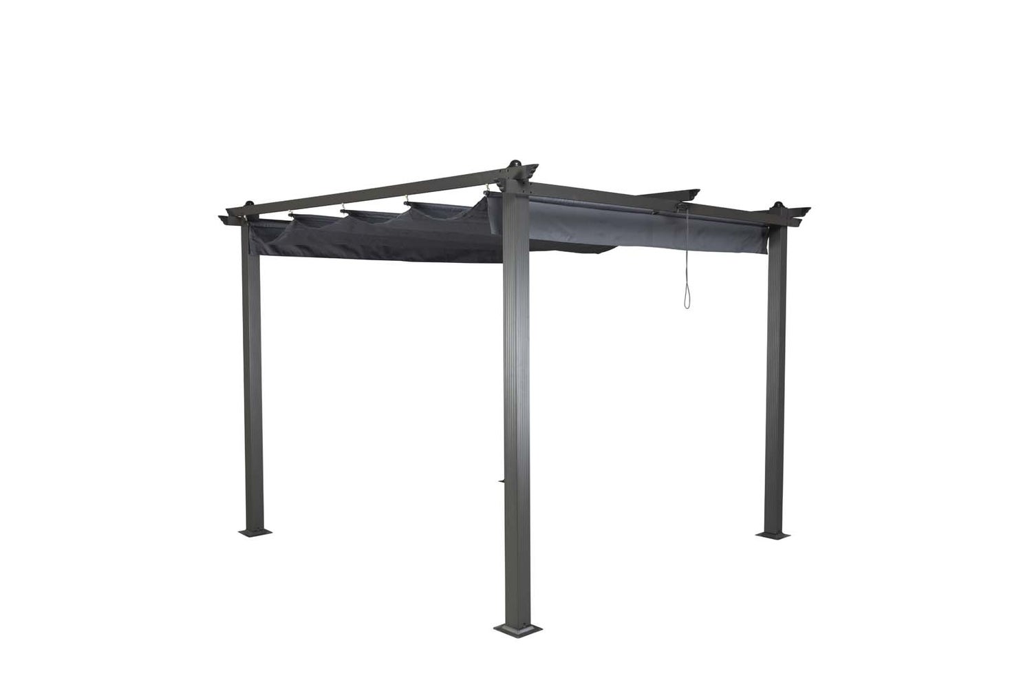 Lazio pergola grijs. 295X295X248cm