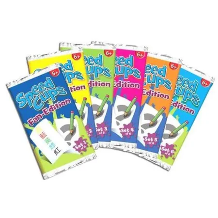AMIGO Speed Cups Fan-Edition Booster, 1 Stück, 6-fach sortiert