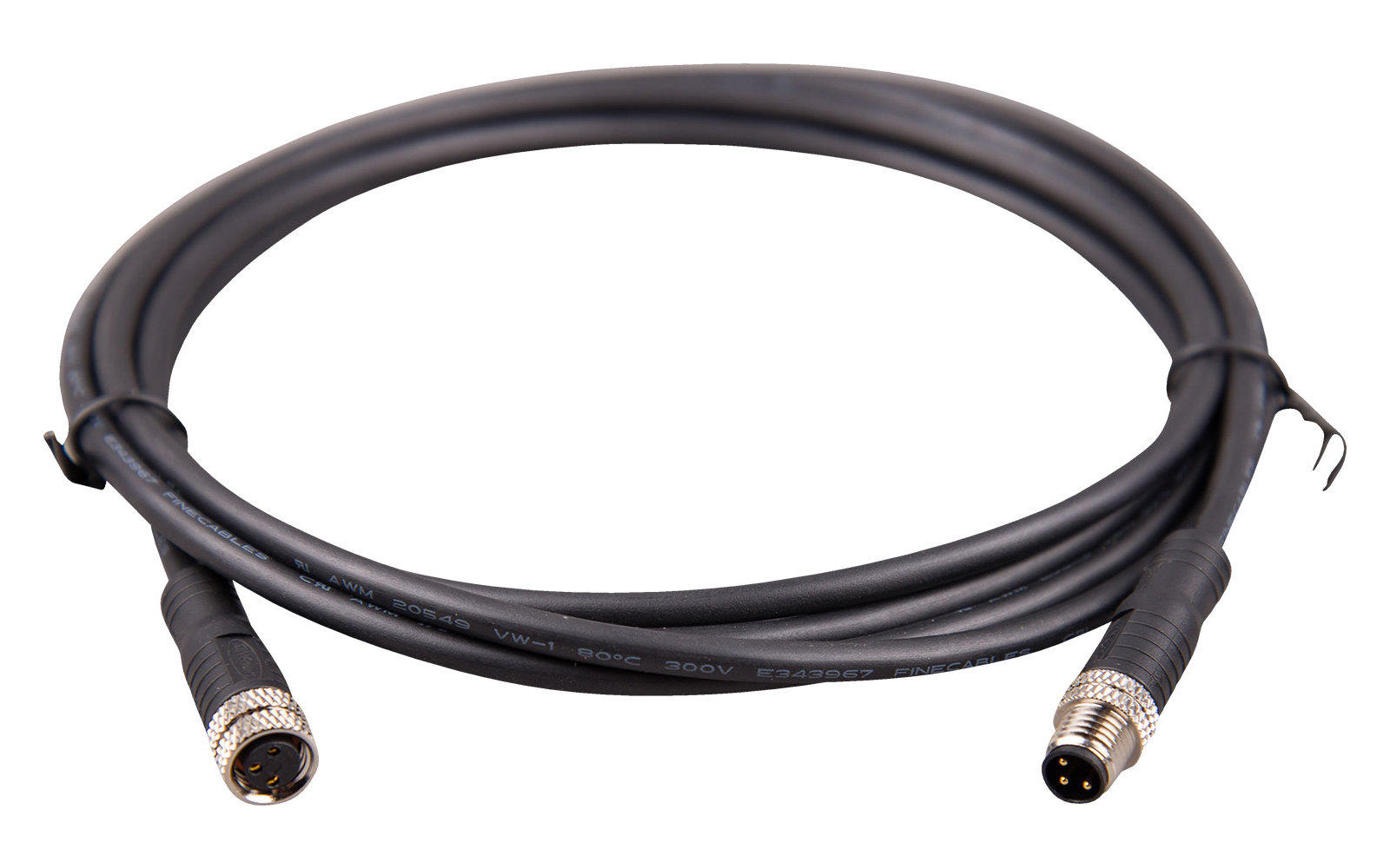 Victron M8 Rundstecker Male/Female 3- Pol Kabel 1 m