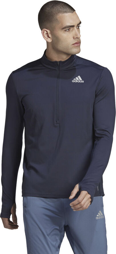 adidas Own The Run 1/2 løbetrøje Blå