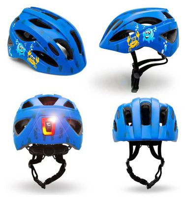 Casque de Vélo pour enfants de 6 à 12 ans | Bleu Mignon| Certifié EN1078
