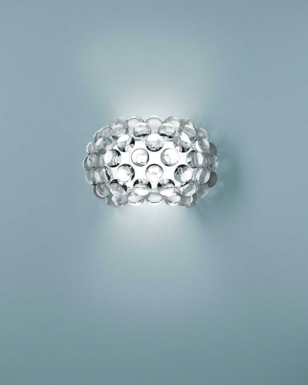 Foscarini Caboche Plus Piccola wandlamp retrofit transparant
