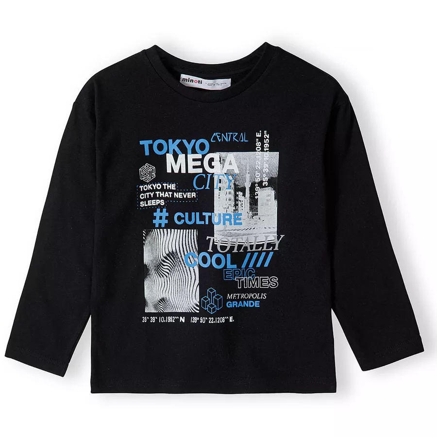 MINOTI Longsleeves Schwarz