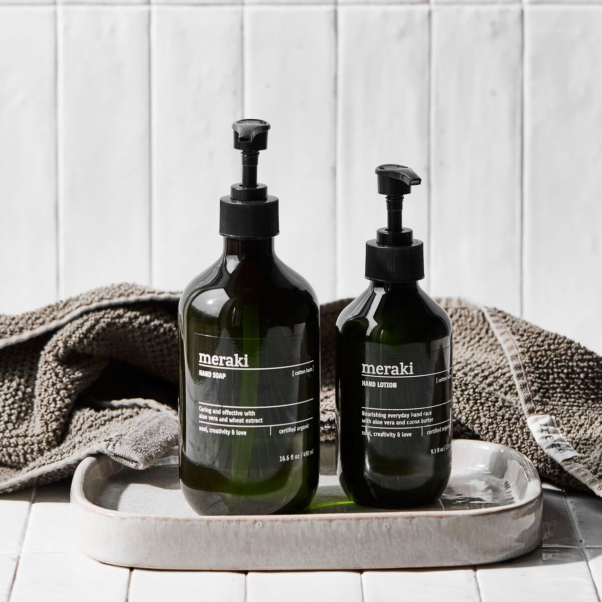 Meraki Håndsåpe Cotton Haze 490 ml
