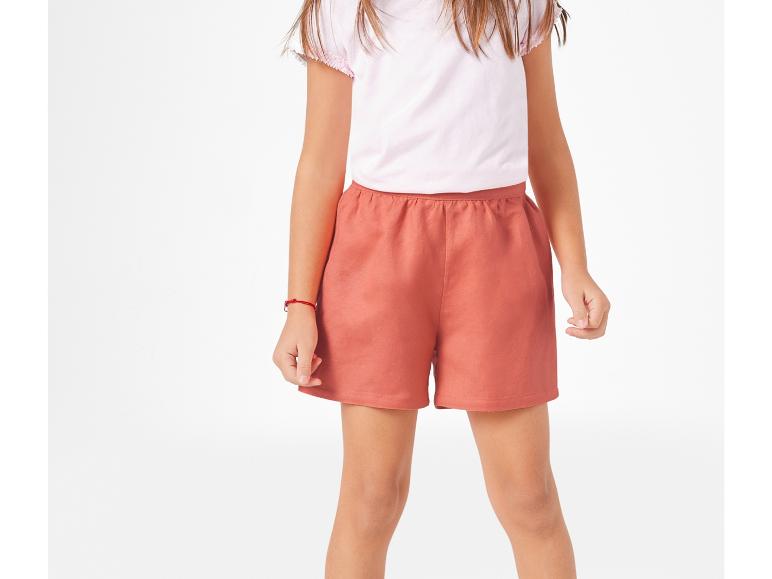 Korte linnen kinder broek