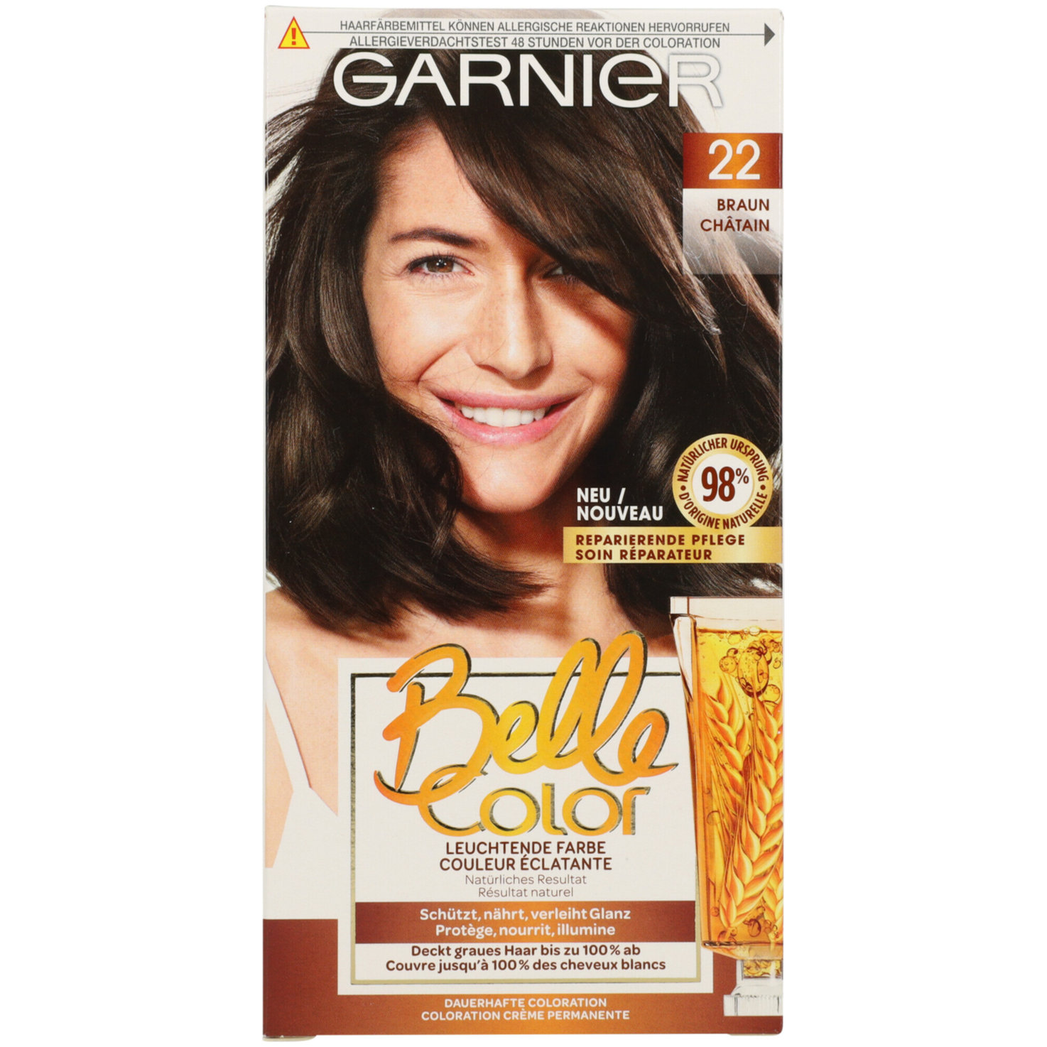 Belle Color 22 Naturbraun