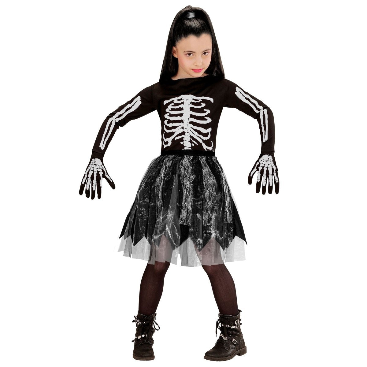 Halloween Rok Zwart Kind