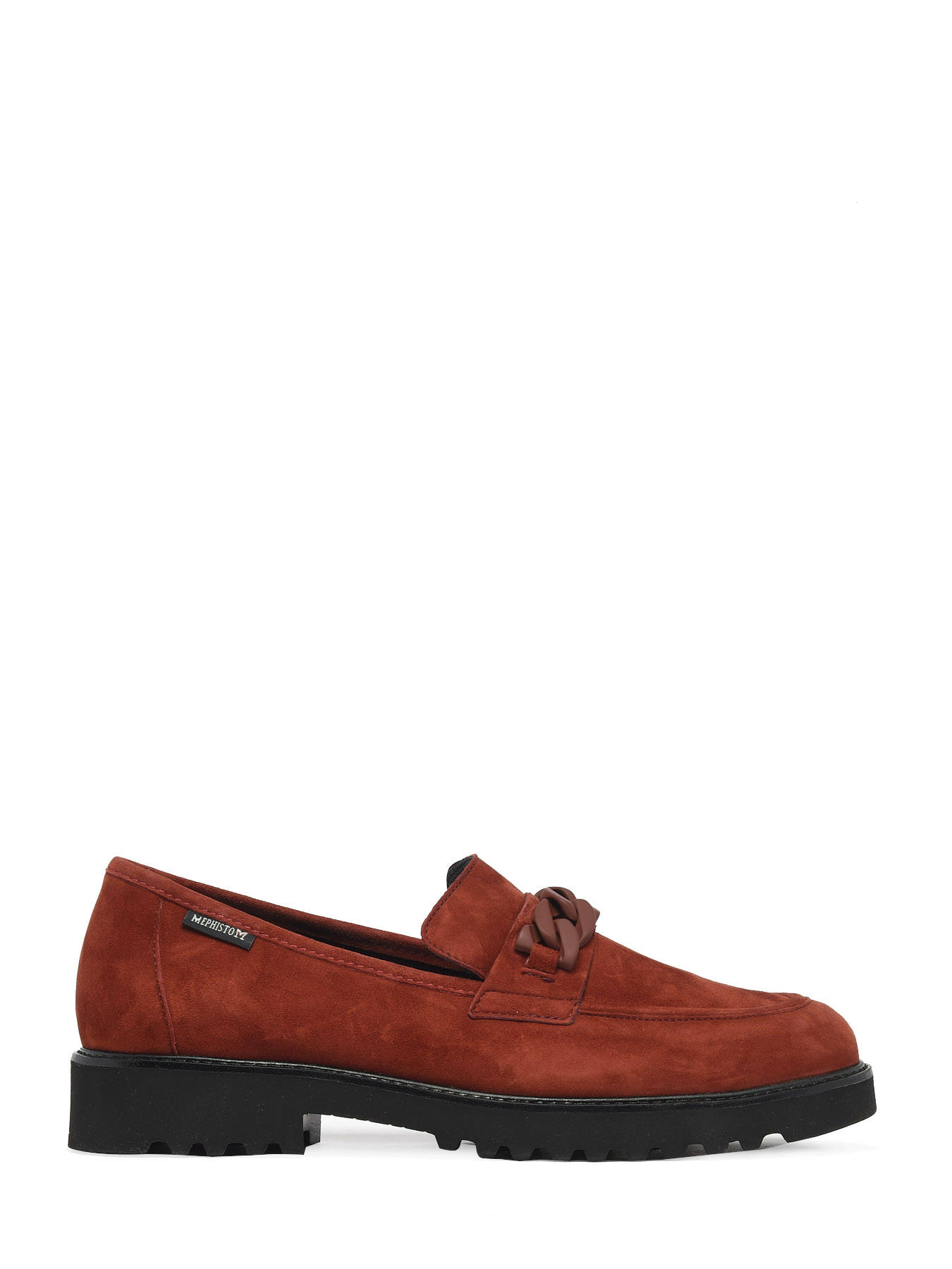 Mocassins Salka Velcalf en cuir MEPHISTO