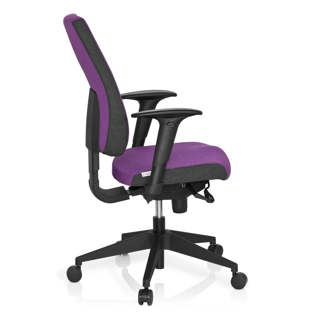 Profi Bürostuhl PRO-TEC 500 Stoff mit Armlehnen (höhenverstellbar) hjh OFFICE