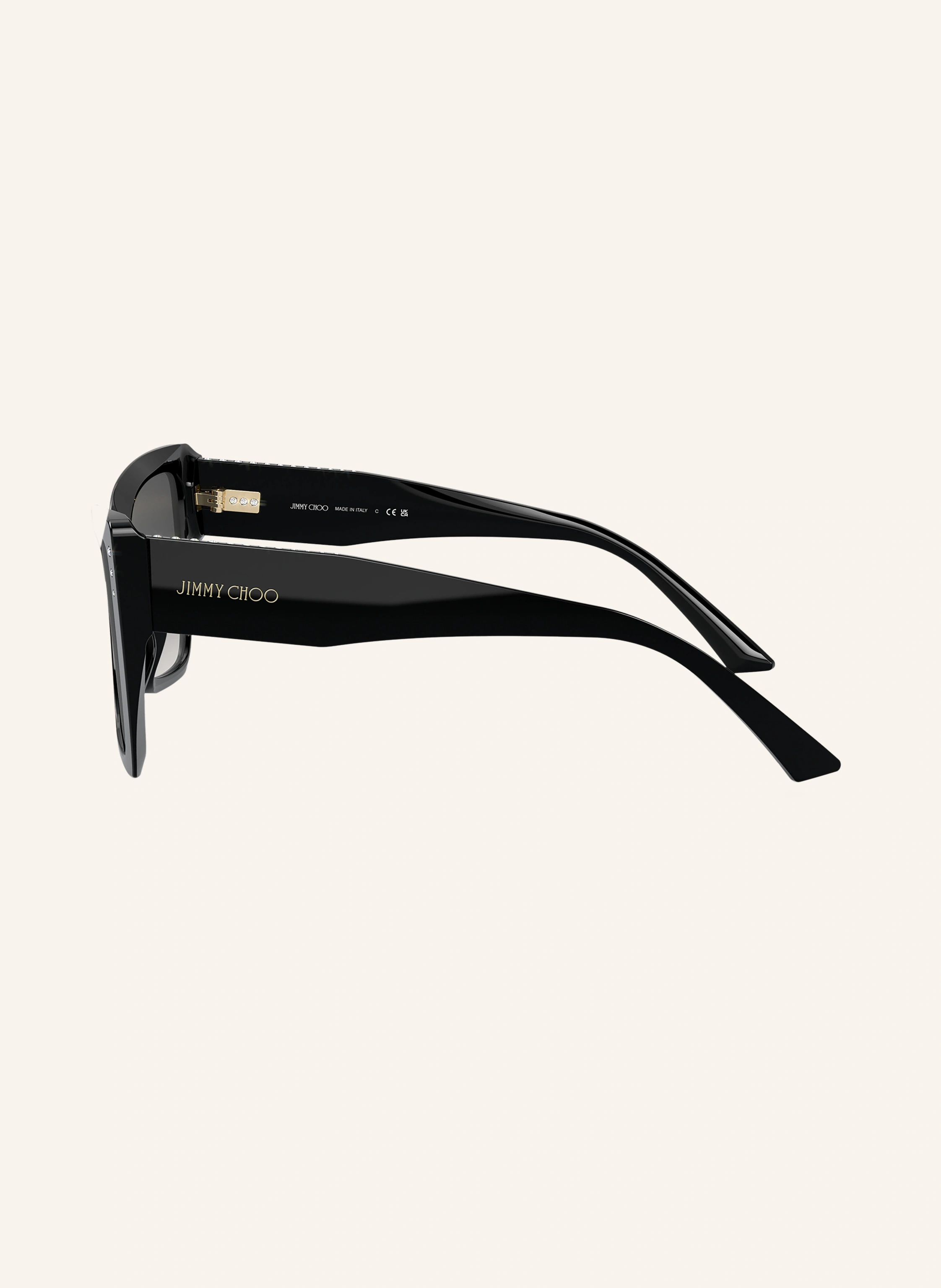 JIMMY CHOO Sonnenbrille JC5001B mit Schmucksteinen