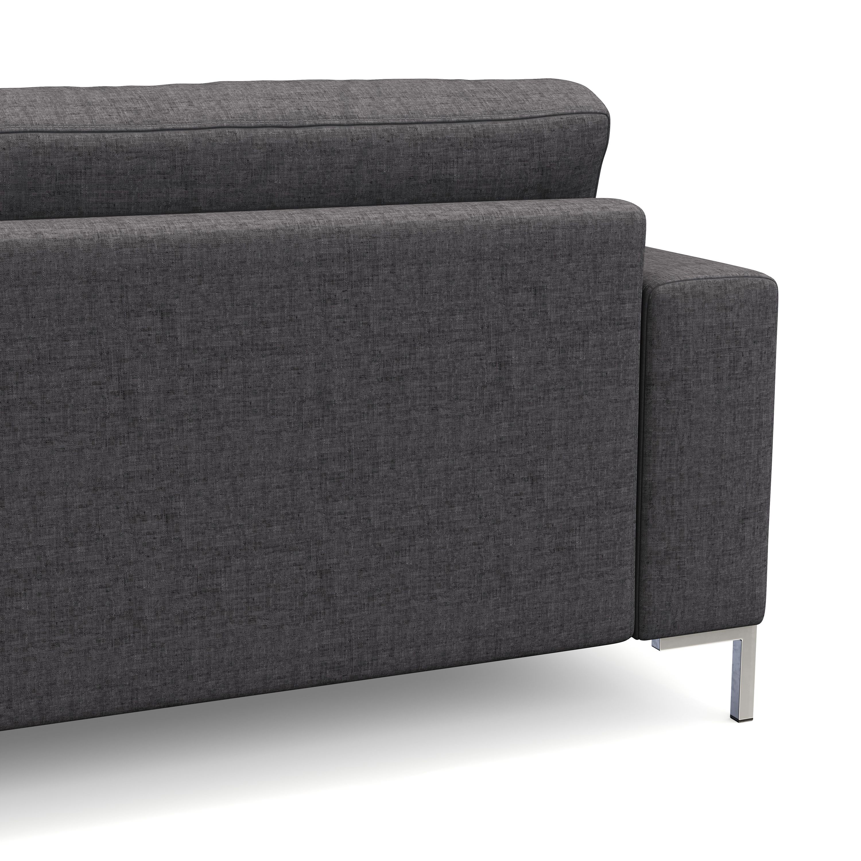 Sofa NOREEN 2-Sitzer anthrazit