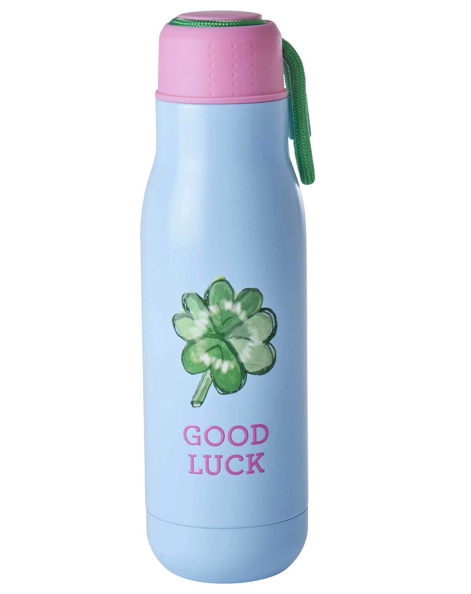 Edelstahl-Trinkflasche GOOD LUCK (500ml)