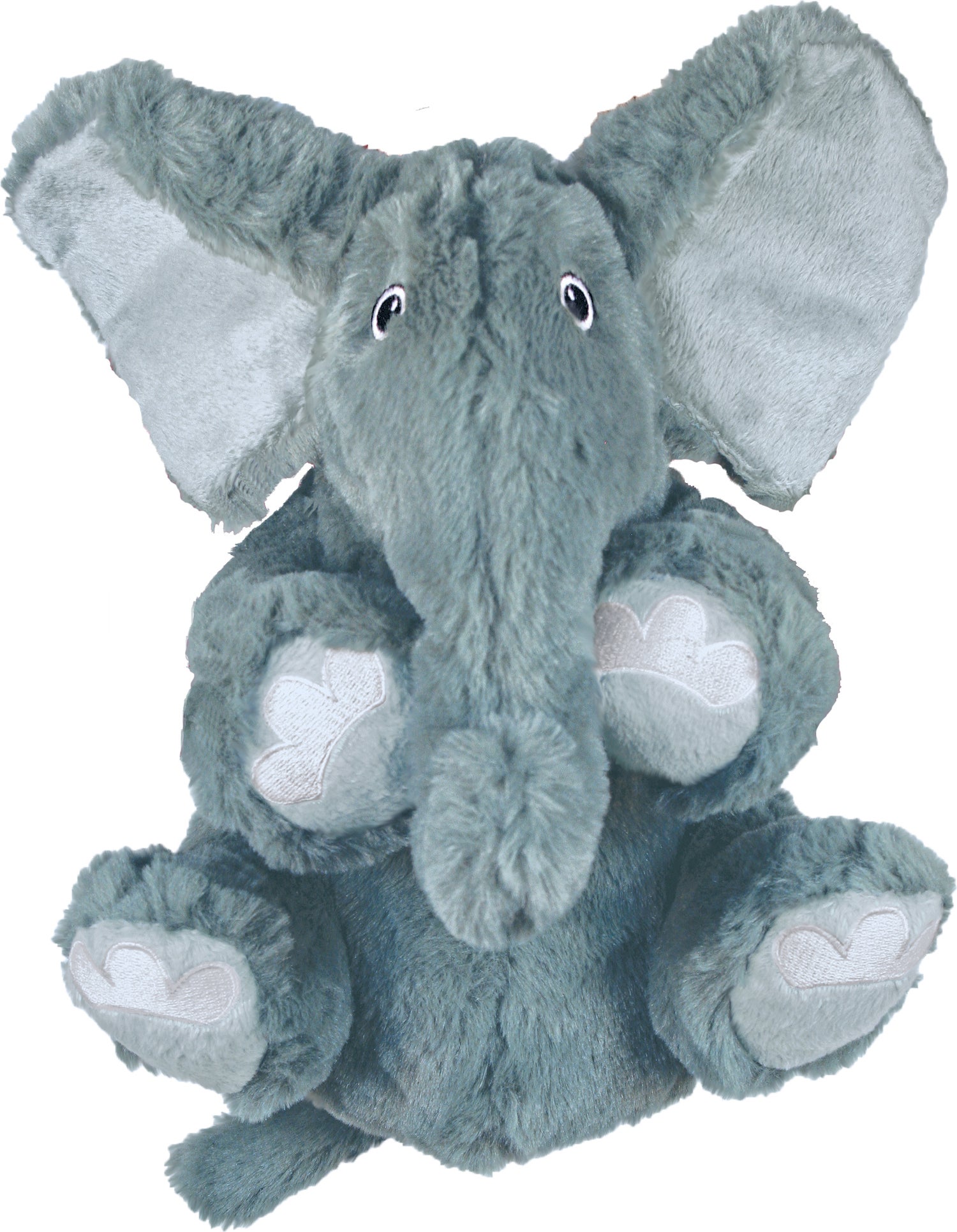 Kong hondenspeelgoed knuffel Comfort Kiddos olifant grijs S