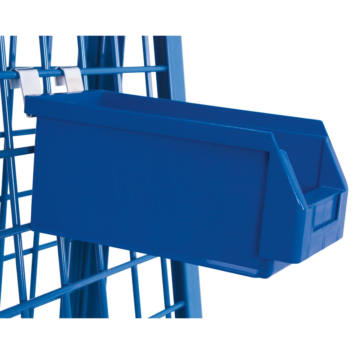 VARIOfit materiaalbox, blauw 140x290x130mm voor werkstukwagen