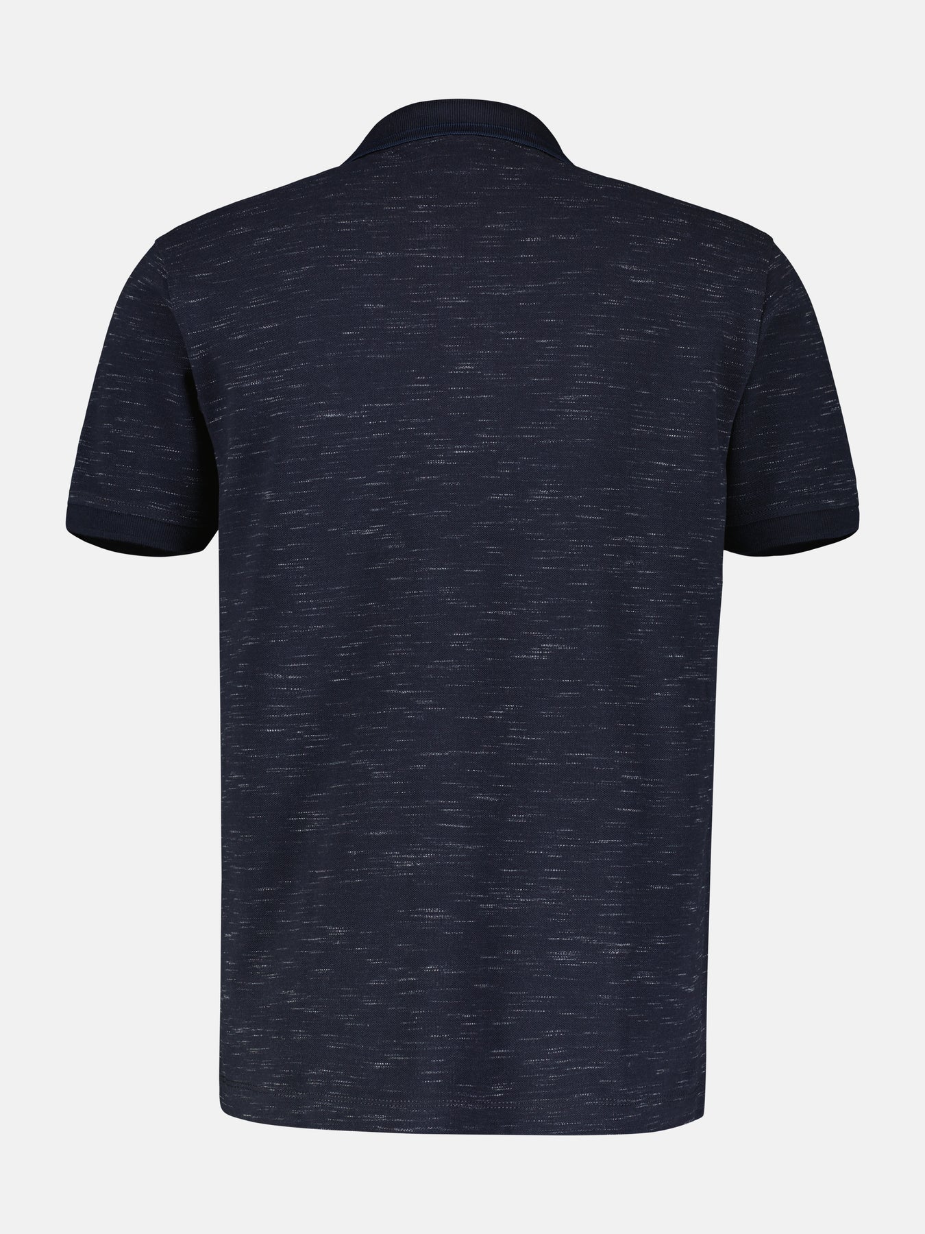 Poloshirt in Two-Tone-Piqué