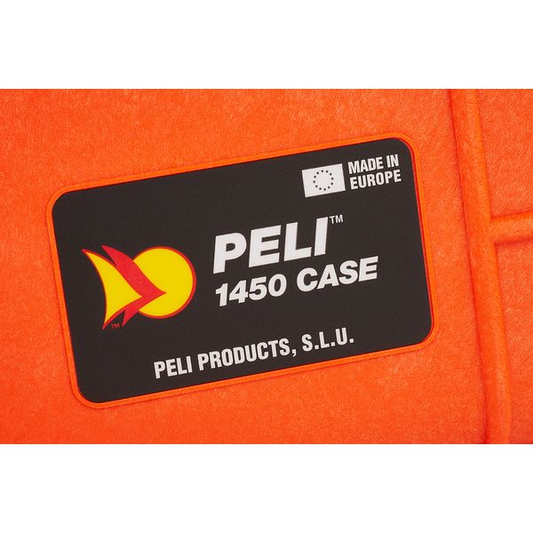 Peli 1450 Foam Orange