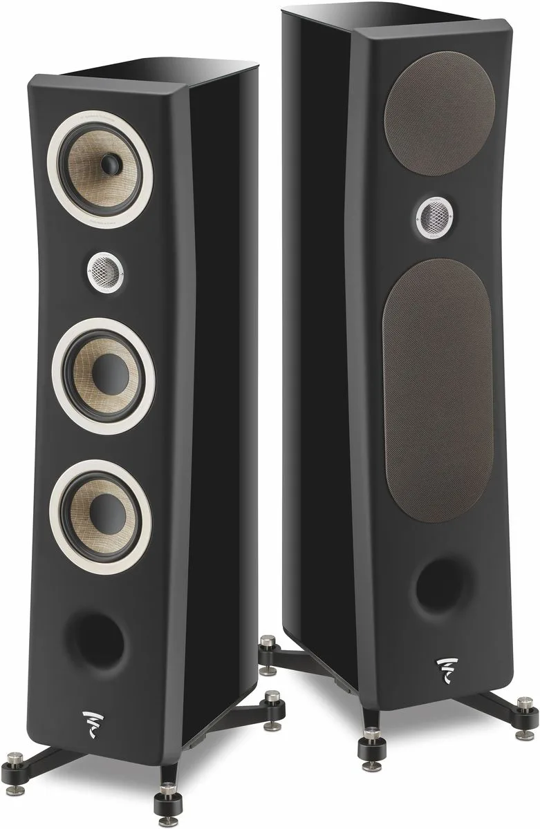 Focal Kanta N°2 Noir / Noir mat (la paire) Enceintes colonne