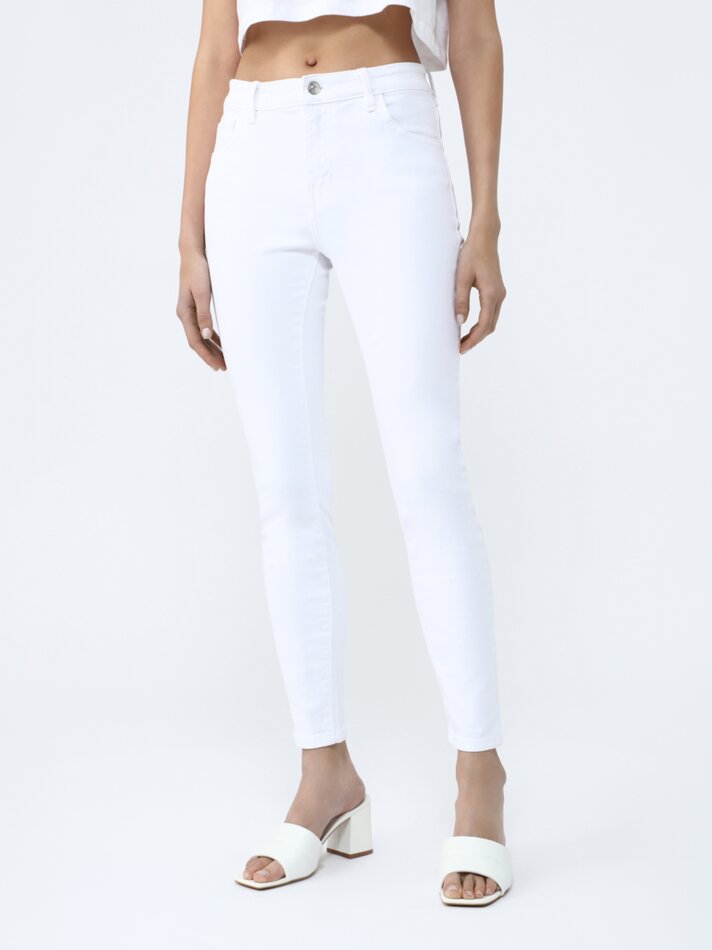 Calça jeans skinny - Branca