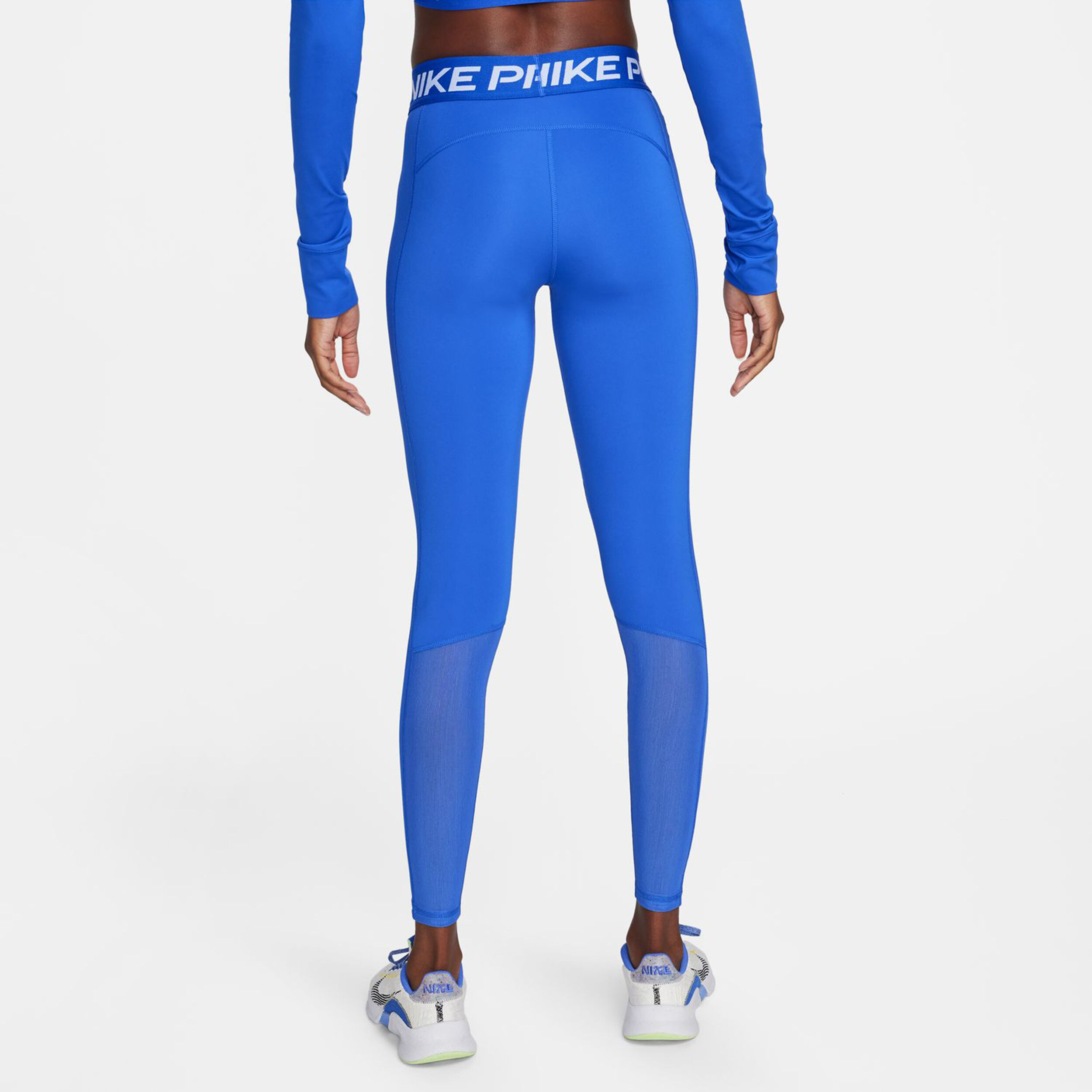 Nike Performance 365 Collant Tight Femmes - Bleu , Blanc
