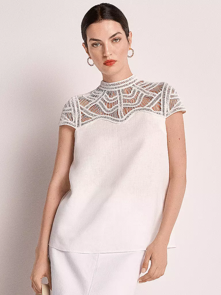 RIANI Bluse weiss