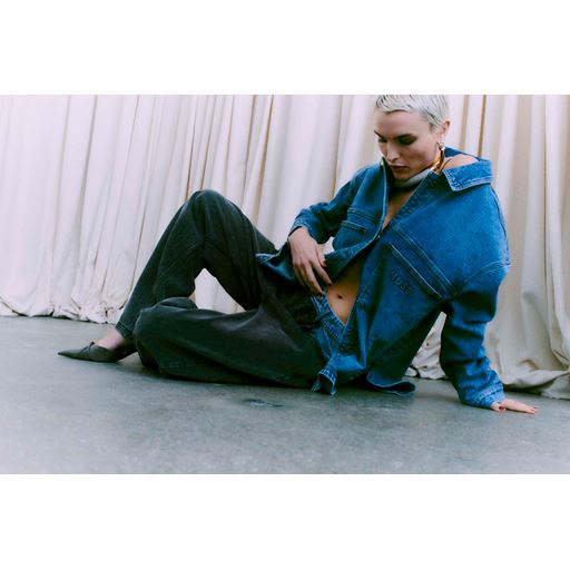 Copenhagen Muse Tracy Denimjakke, Vintage Blue Denim, XS/S