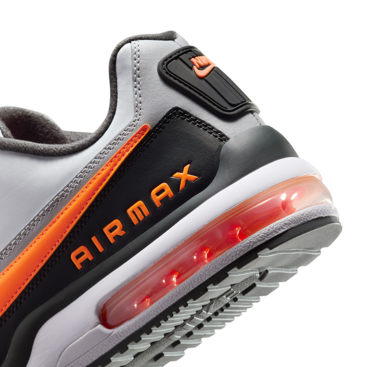 Nike Air Max LTD 3 Sneakers Grijs Zwart Oranje