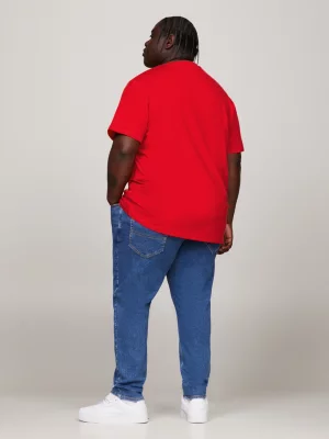 Camiseta Essencial Slim Fit com Estampa de Logo