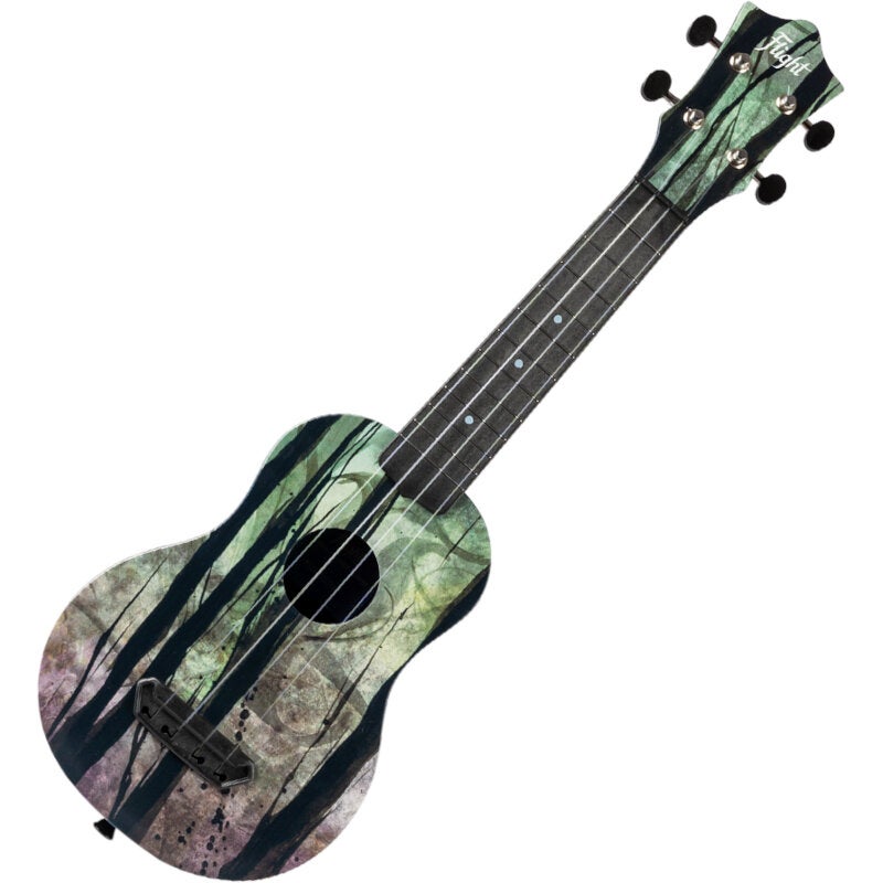 Flight Ultra Travel Series UTS-40 Deep Forest kunststof sopraan ukelele met hoes