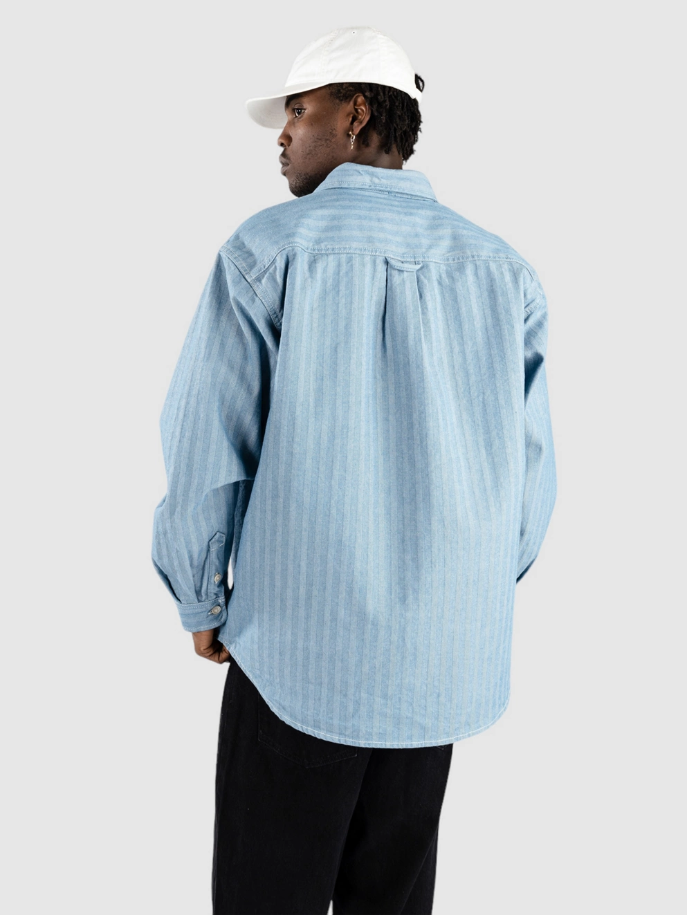 Carhartt WIP Menard Jac Jacket blue rinsed