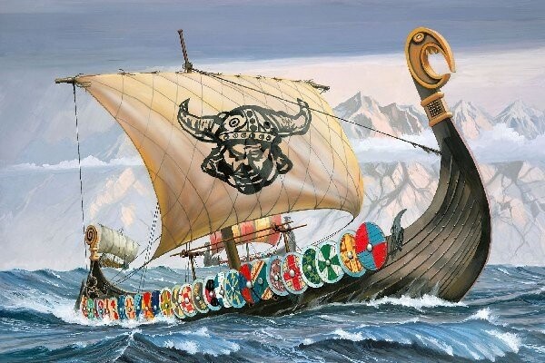 Revell - Viking Ship - Skib Byggesæt - 1:50 - 05403